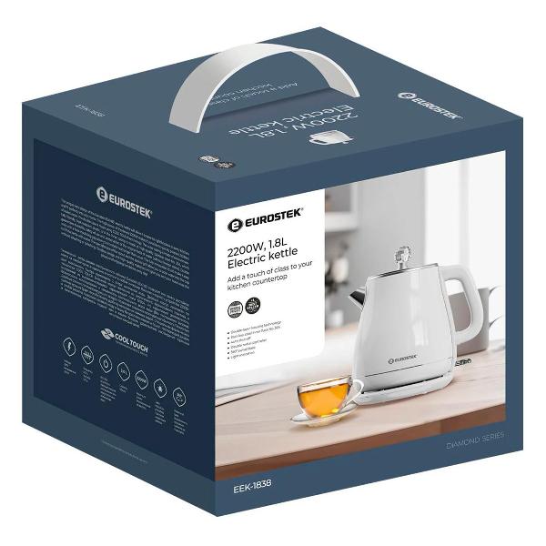 Электрочайник Eurostek EEK-1838 белый