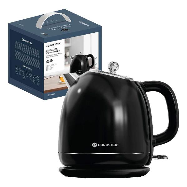 Электрочайник Eurostek EEK-1840 черный