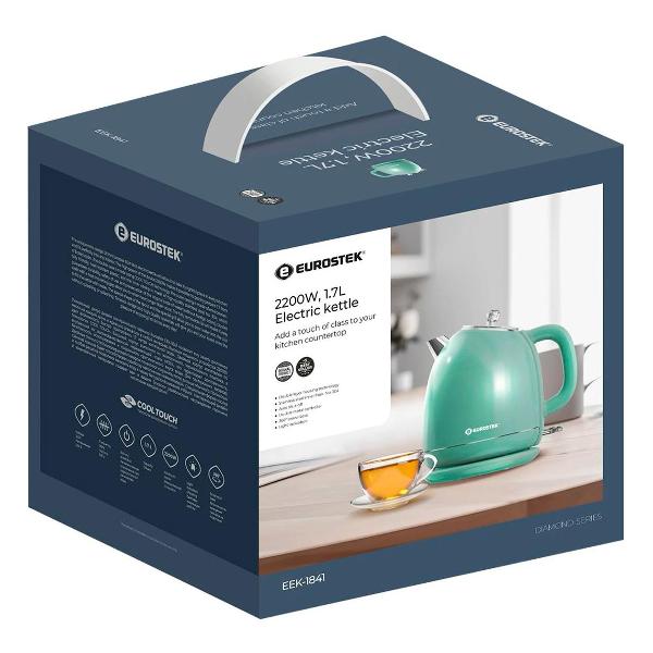 Электрочайник Eurostek EEK-1841 зеленый