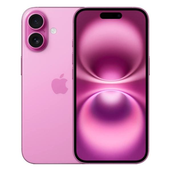 Смартфон Apple iPhone 16 128GB nanoSim/eSim розовый фото