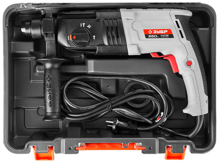 Перфоратор Зубр П-22-650 SDS-plus