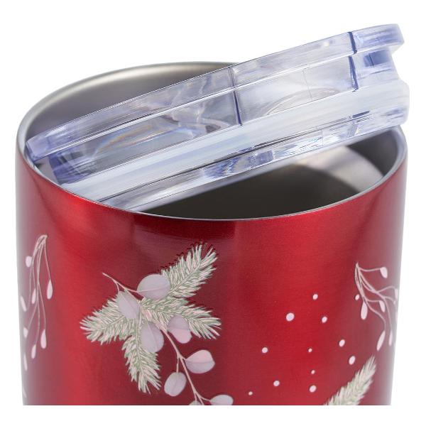 Термокружка Gipfel Christmas Star красная, 500 мл