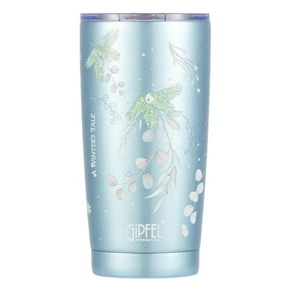 Термокружка Gipfel Christmas Star зеленая, 500 мл