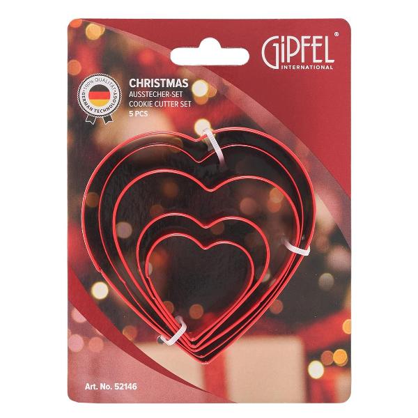 Форма для выпекания (металл) Gipfel Christmas, 5 предметов (52146)