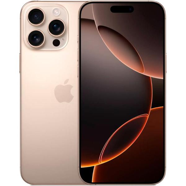 Смартфон Apple iPhone 16 Pro Max 512GB nanoSim/eSim Desert Titanium (без RuStore)