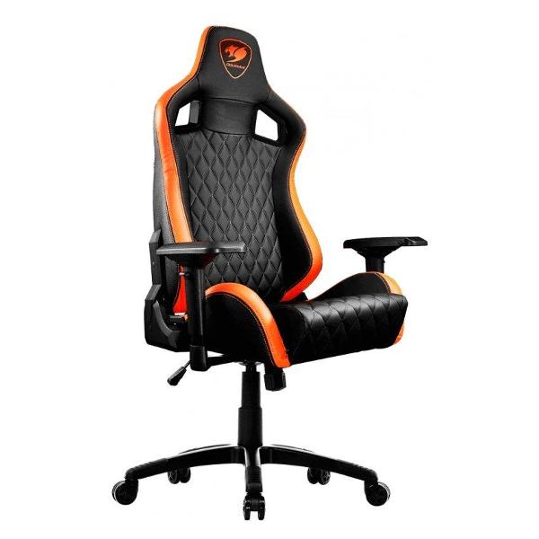 Кресло компьютерное игровое Cougar ARMOR S Black/Orange фото