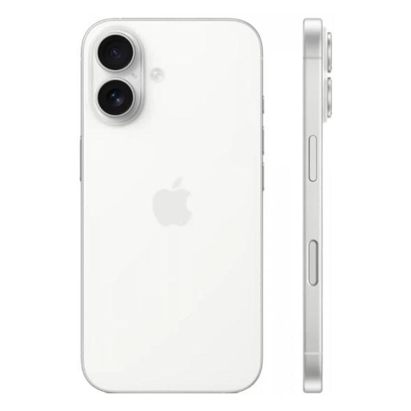 Смартфон Apple iPhone 16 128GB nanoSim/eSim White