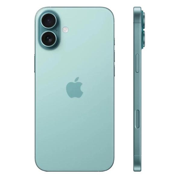 Смартфон Apple iPhone 16 128GB nanoSim/eSim синевато-зеленый утиный