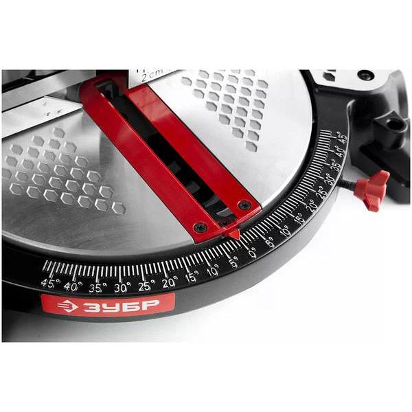 Электропила торцовочная Зубр ЗПТК-210-1500