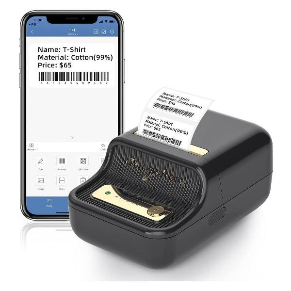 Принтер этикеток NIIMBOT B21S черный