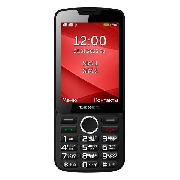 Мобильный телефон teXet TM-308 черно-красный