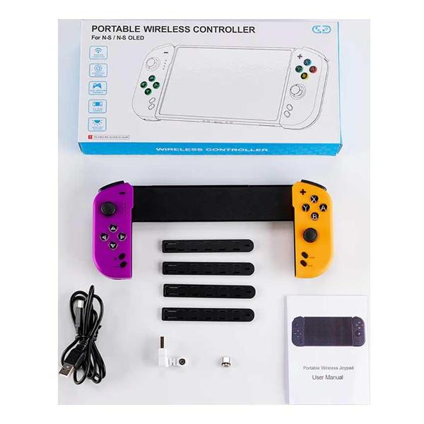 Геймпад для смартфона EasySMX STK-7046 желто-фиолетовый