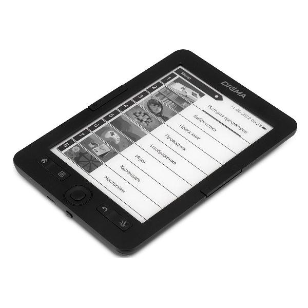 Электронная книга Digma R654 6 графитовая