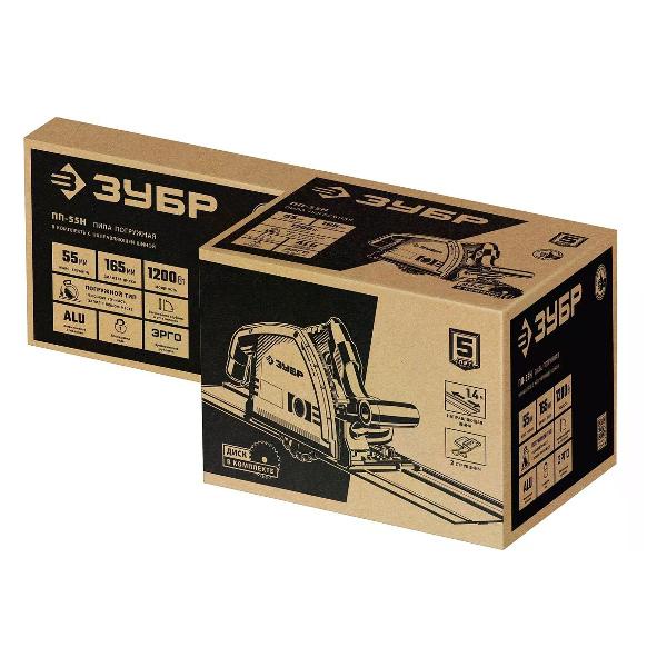 Электропила циркулярная Зубр ПП-55Н