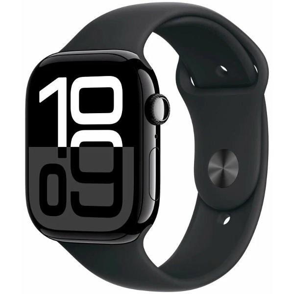Смарт-часы Apple Watch Series 10 46mm Jet Black Sport Band