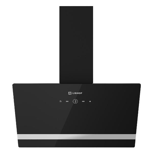 Вытяжка наклонная Libhof LV-4060 черный серый