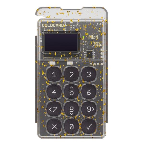 Криптокошелек CoinKite MK4 Gold NFC