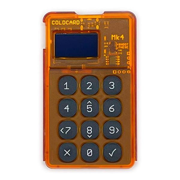 Криптокошелек CoinKite MK4 Orange NFC