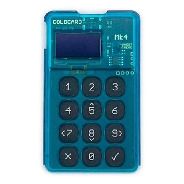 Криптокошелек CoinKite MK4 Blue NFC