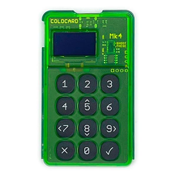 Криптокошелек CoinKite MK4 Green NFC