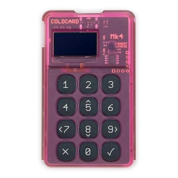 Криптокошелек CoinKite MK4 Pink NFC