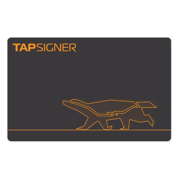 Криптокошелек CoinKite TAPSIGNER Honey Badger