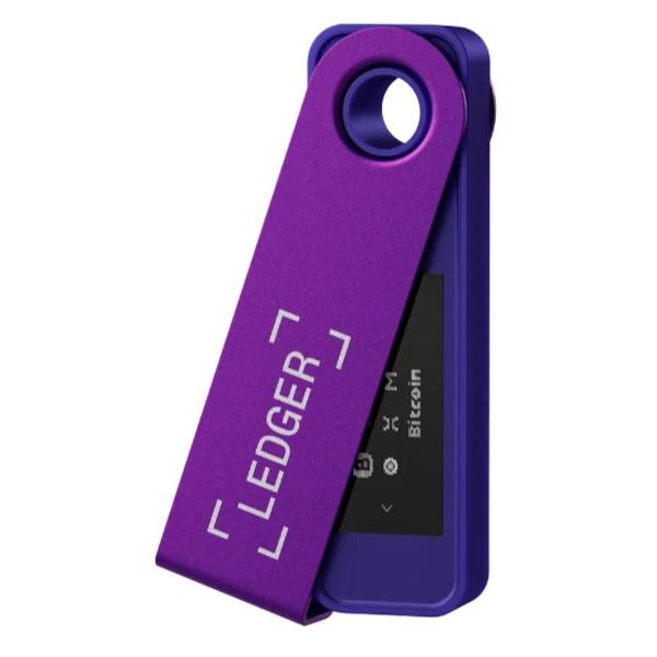 Криптокошелек Ledger Nano S Plus Purple аметистовый