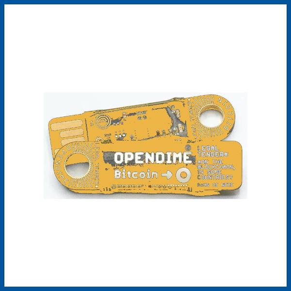 Криптокошелек CoinKite Opendime v4 оранжевый