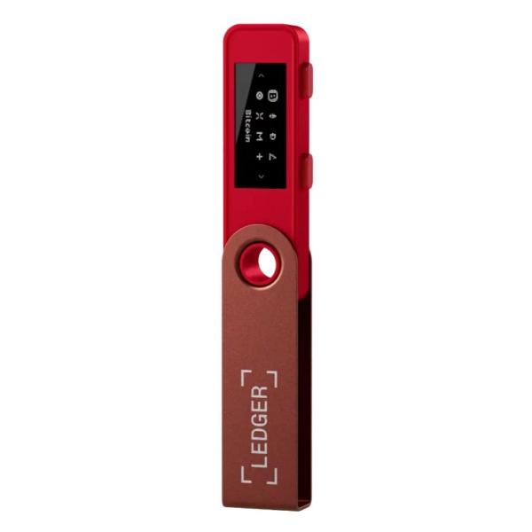 Криптокошелек Ledger Nano S Plus Ruby Red 2023
