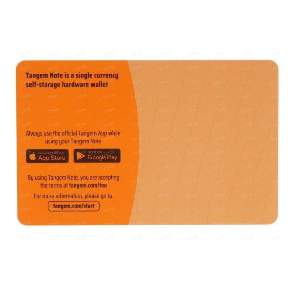 Криптокошелек Tangem Note BTC