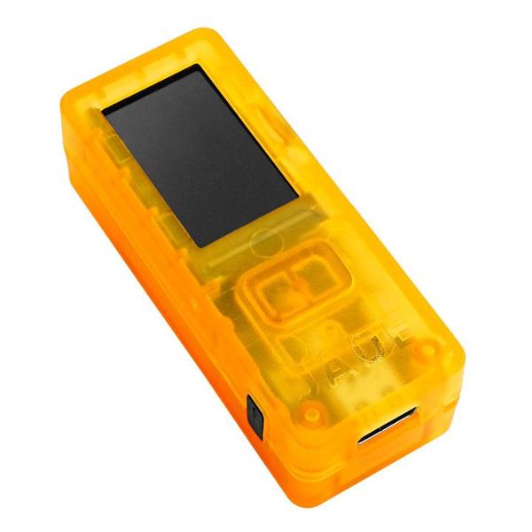 Криптокошелек Jade Transparent Bitcoin оранжевый