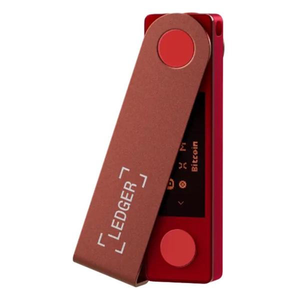 Криптокошелек Ledger Nano X Ruby Red 2023