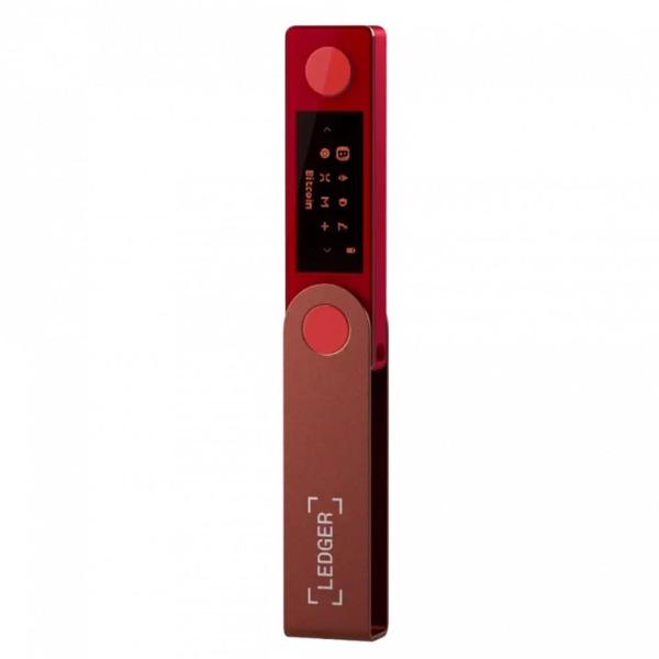 Криптокошелек Ledger Nano X Ruby Red 2023