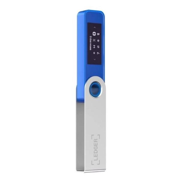 Криптокошелек Ledger Nano S Plus Deepsea синий