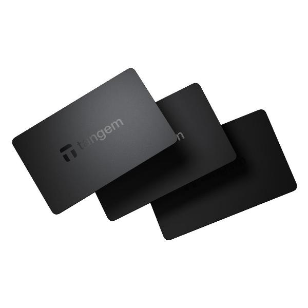 Криптокошелек Tangem 2.0 Black Avrora набор из 2 карт
