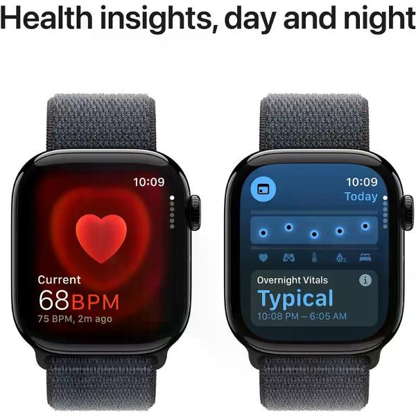 Смарт-часы Apple Watch Series 10, 46mm, Jet Black Sport Loop