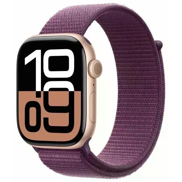 Смарт-часы Apple Watch Series 10 46mm Rose Gold Sport Loop