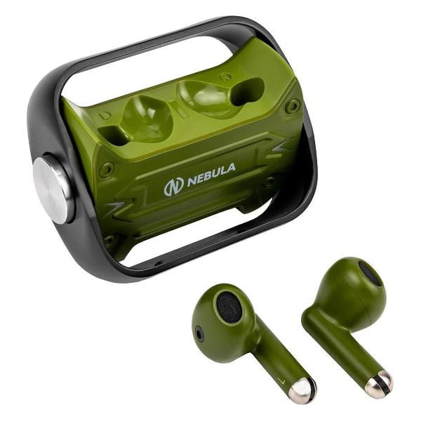 Наушники игровые True Wireless Nebula NG-TWS10 зеленые