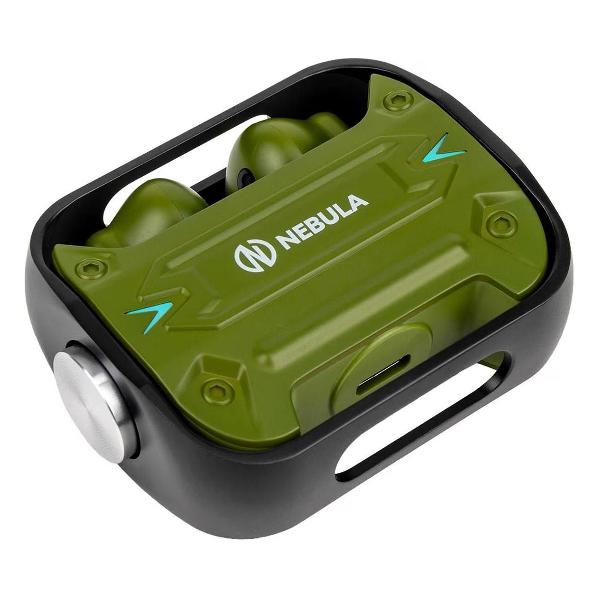 Наушники игровые True Wireless Nebula NG-TWS10 зеленые