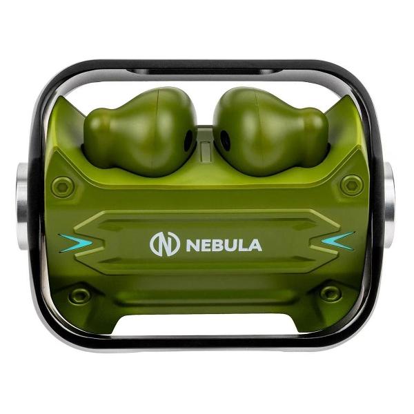 Наушники игровые True Wireless Nebula NG-TWS10 зеленые