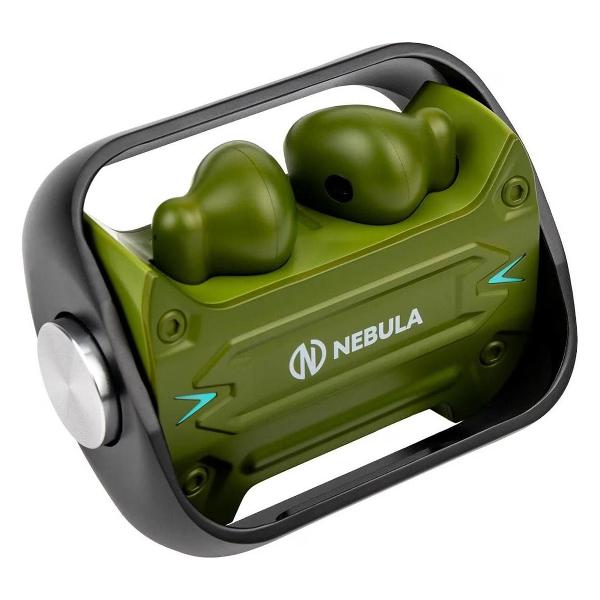 Наушники игровые True Wireless Nebula NG-TWS10 зеленые