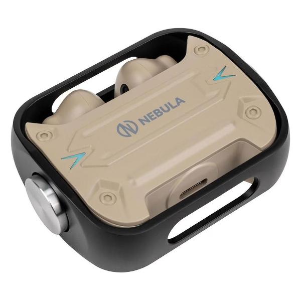 Наушники игровые True Wireless Nebula NG-TWS11 бежевые