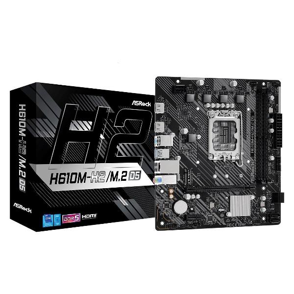 Материнская плата ASRock H610M-H2/M.2 D5 фото