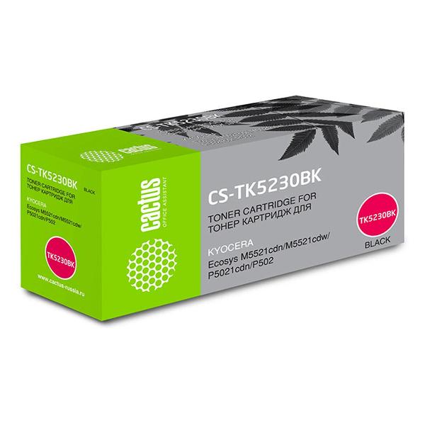 Картридж лазерный Cactus CS-TK5230BK