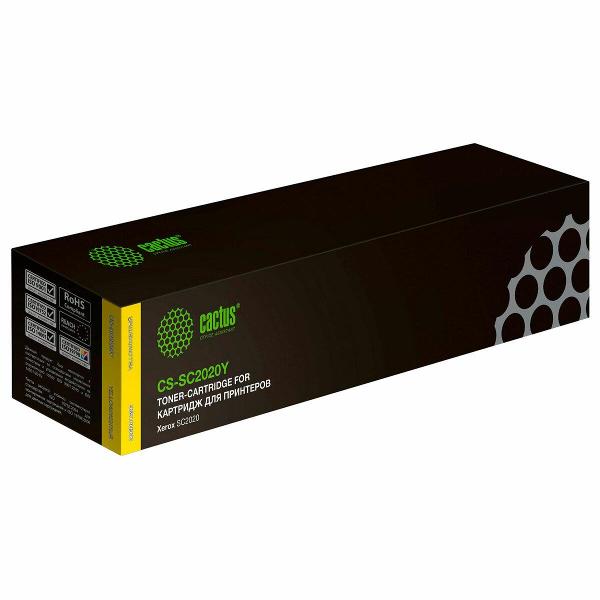 Картридж лазерный Cactus CS-SC2020Y фото
