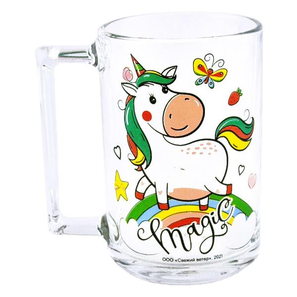 Кружка ND Play Фитнес, #Единорог#, 320 мл фото