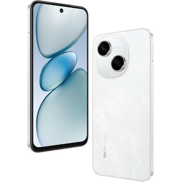 Смартфон Tecno Spark Go 1 3/64GB блестящий белый