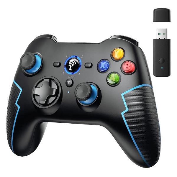 Игровой геймпад для ПК универсальный EasySMX ESM-9013Pro черно-синий (VG-C414)