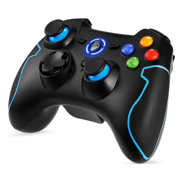 Игровой геймпад для ПК универсальный EasySMX Arion 9013 черный/синий (67-0001)