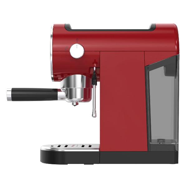 Кофеварка рожкового типа Tesler ECM-260 красный